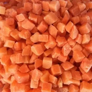 Frozen Carrot Diced