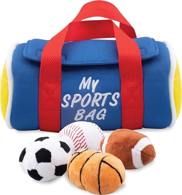plush toy factory,plush sports bag set,Plush toy play set (2)