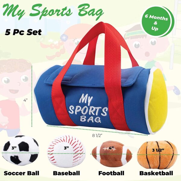 plush toy factory,plush sports bag set,Plush toy play set (3)