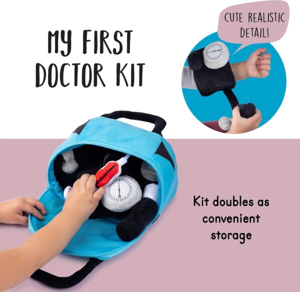 Newborn Gifts My Doctor Kit Plush,Role Play Plush toy playset (3)