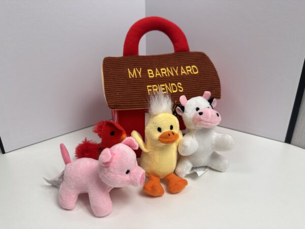 Mini Plush Toy Playset Barn yard Friends plush toy factory (4)