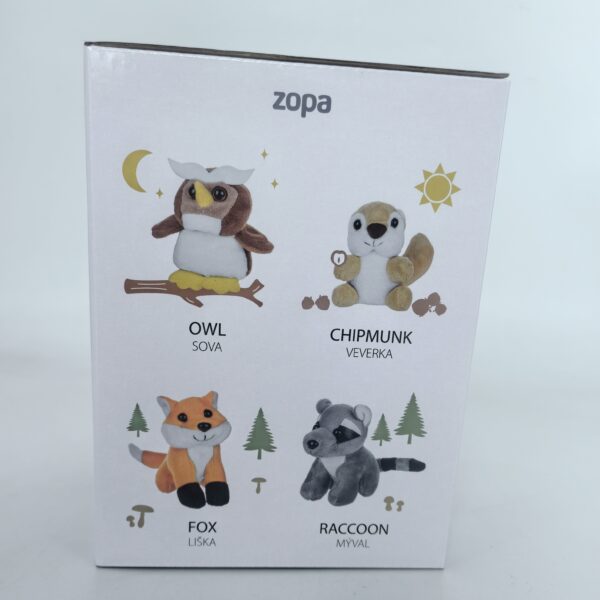 infant plush playset toys-forest animal and tree house (2)