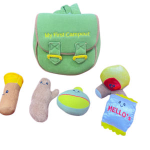 My first campout bag,Plush toy play set