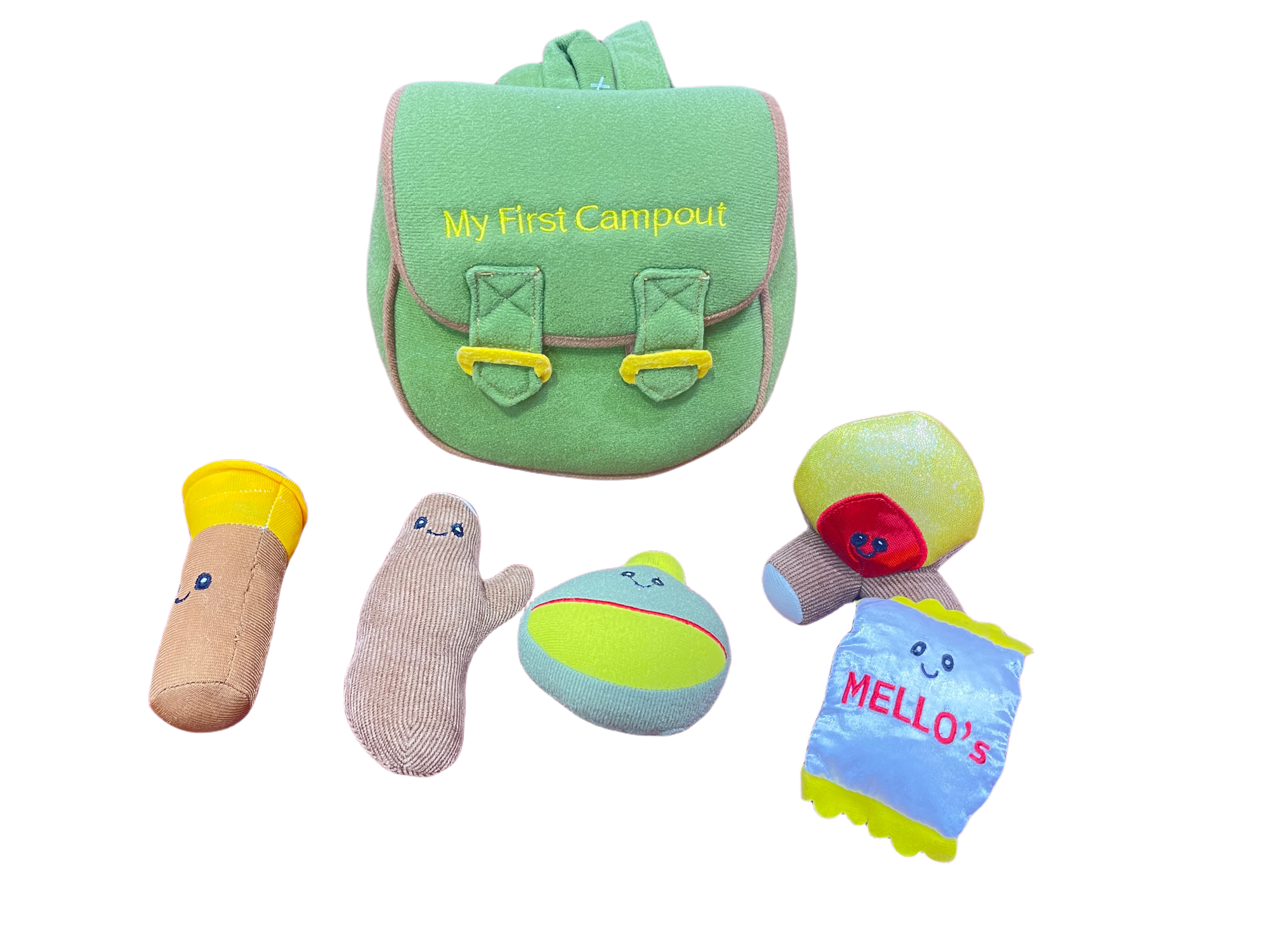 My first campout bag,Plush toy play set