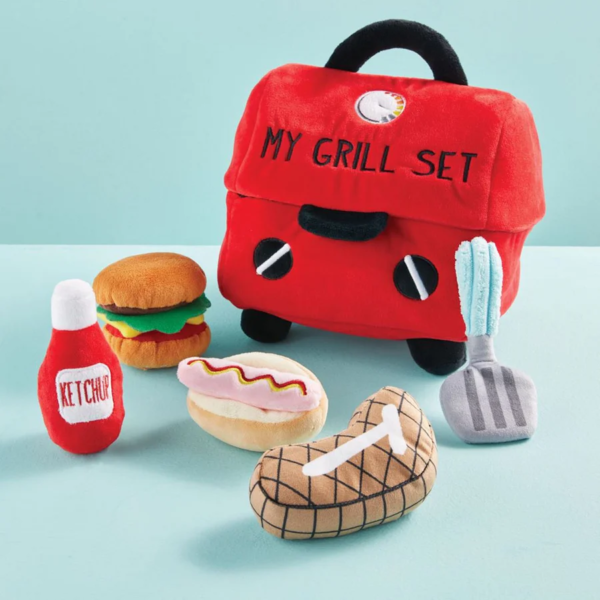 My Grill Set,Plush toy play set