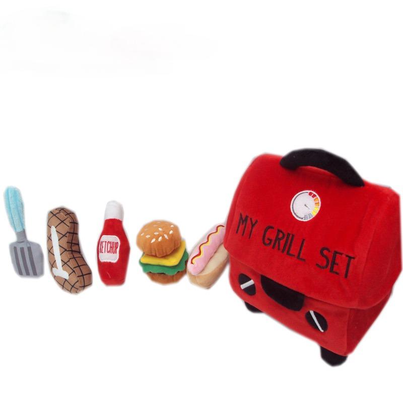 My Grill Set,Plush toy play set