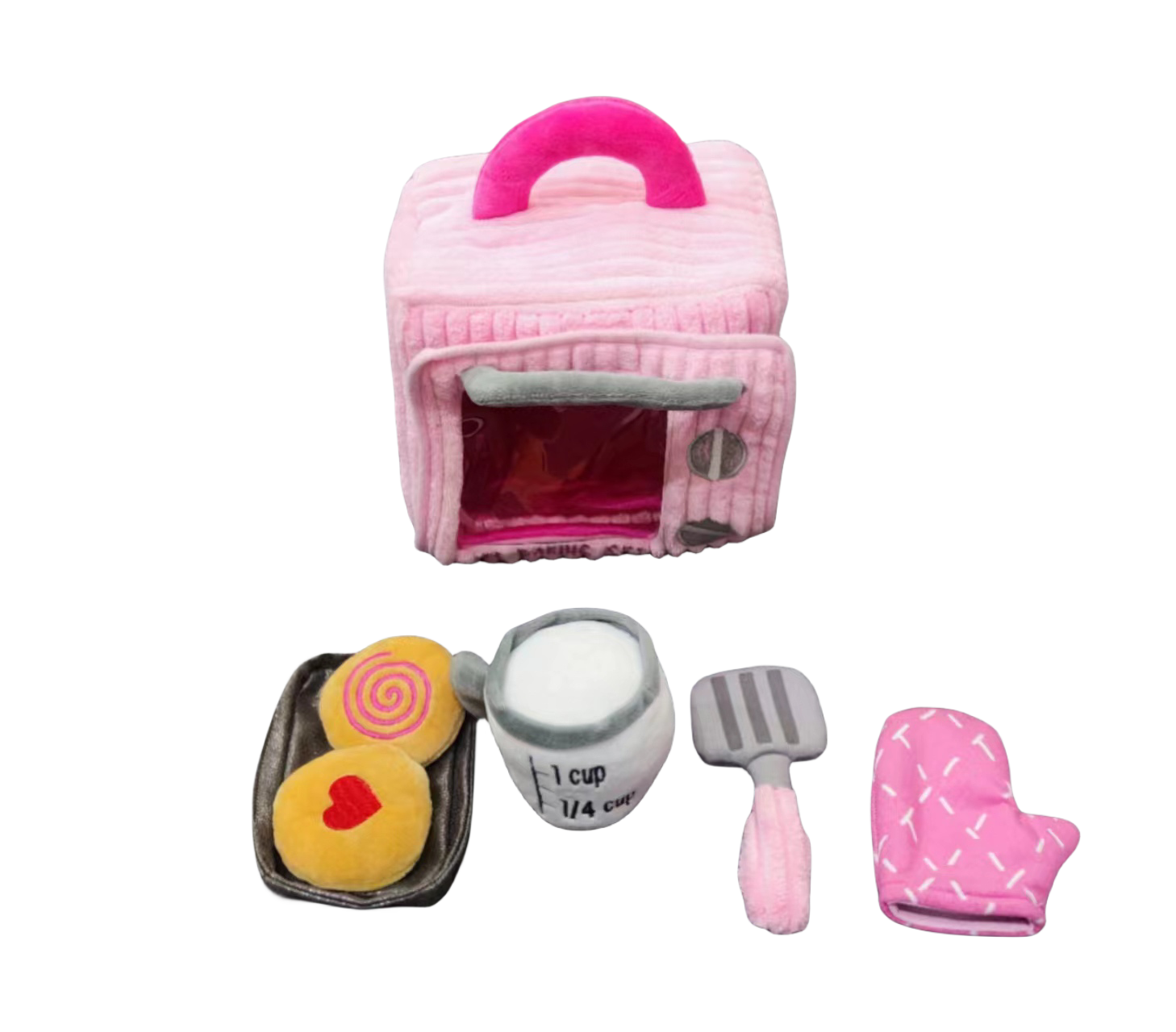 My Baking set,Plush toy play set