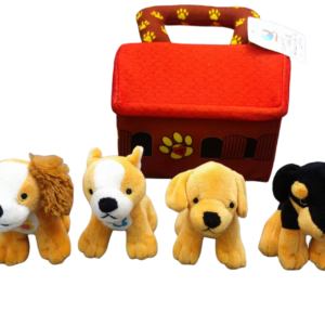 Plush Toy Playset Dog House