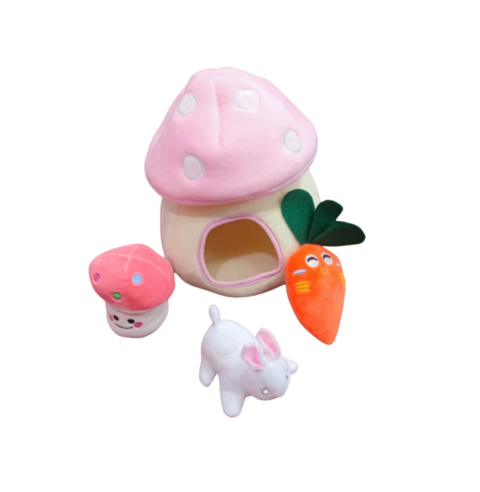 My Mushroom House,Plush toy play set