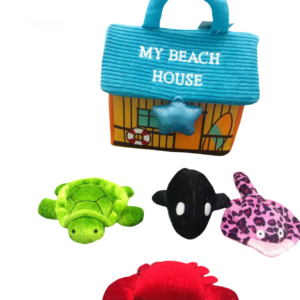 My Beach House,Plush toy play set