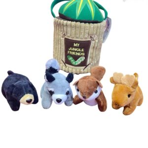 My Jungle Friends,Plush toy play set
