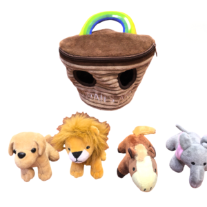 Plush Noah's Ark,Plush toy play set