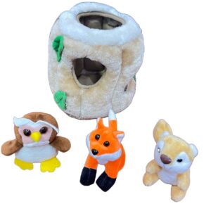 My Tree Friends,Plush toy play set (1)
