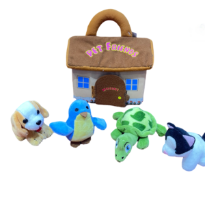 My Pet Friends,Plush toy play set (1)
