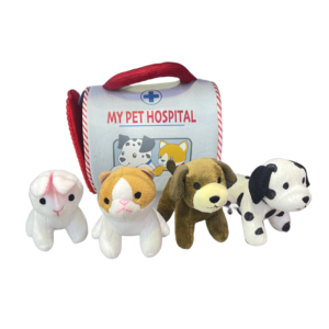 My Pet Hospital,Plush toy play set