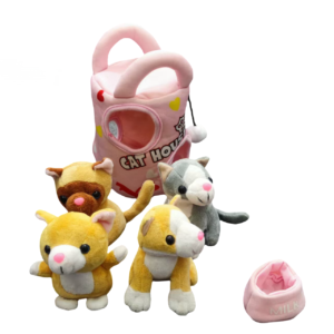 My First Kitty Cat House,Plush toy play set