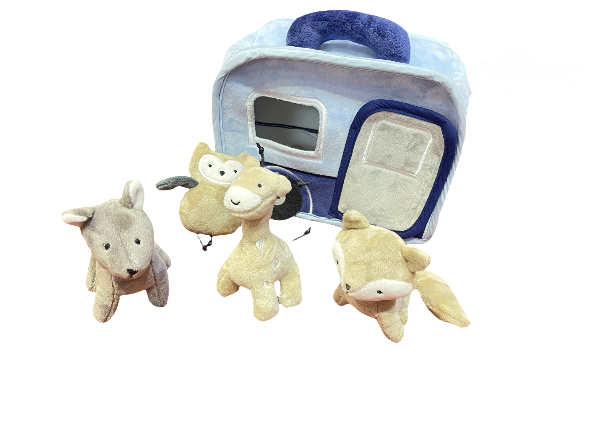 My Animal Car,Plush toy play set (1)