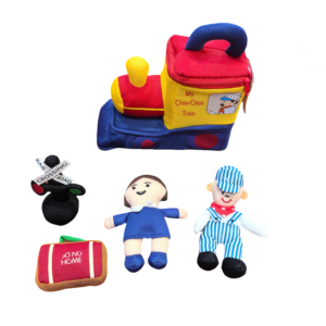 My Little Train,Plush toy play set
